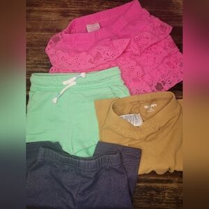 bundle of 4 toddler girl bottoms, 18 months